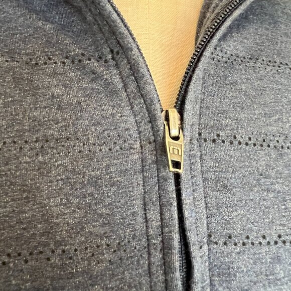 Travis Mathew - Quarter Zip Up - Blue Pullover - Size XXL - Picture 4 of 9